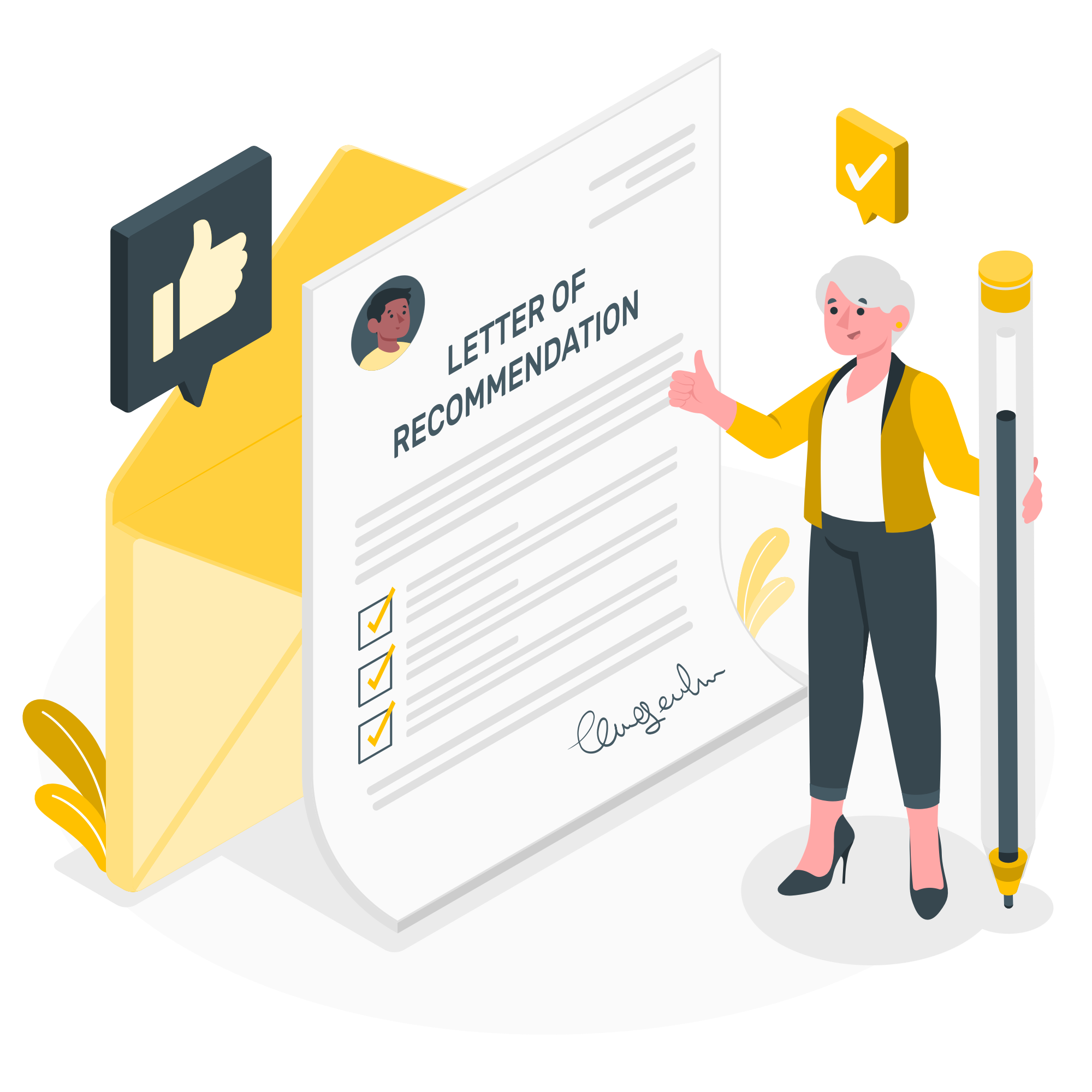 Letter of recommendation (LOR)